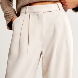 High rise taper pants